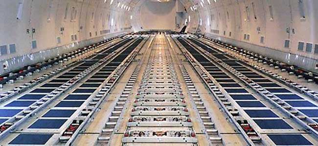 An aircraft widebody interior